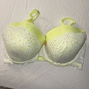 Victoria’s Secret Bra 36DD Neon Yellow